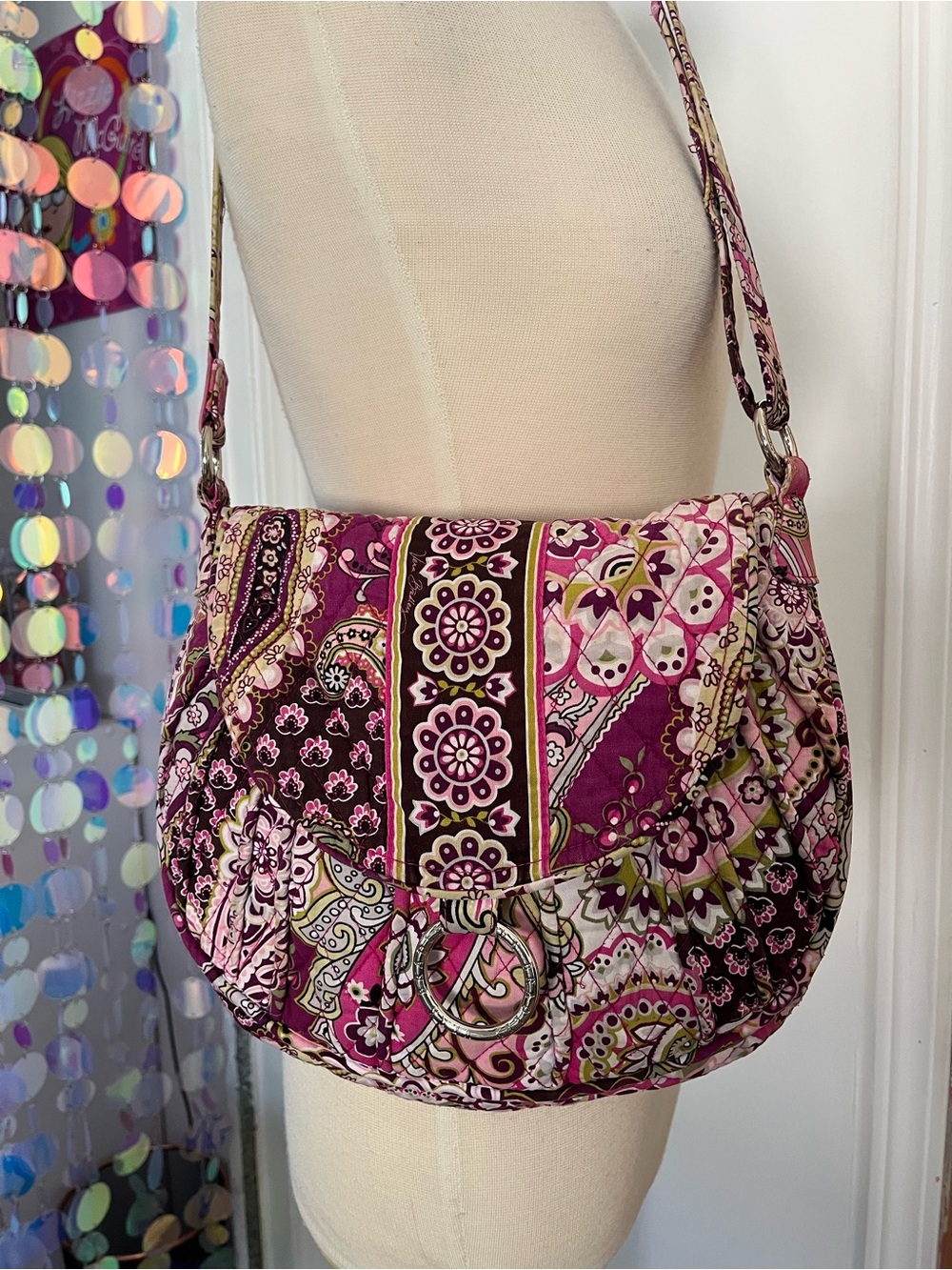 Very Berry Paisley- very Bradley crossbody